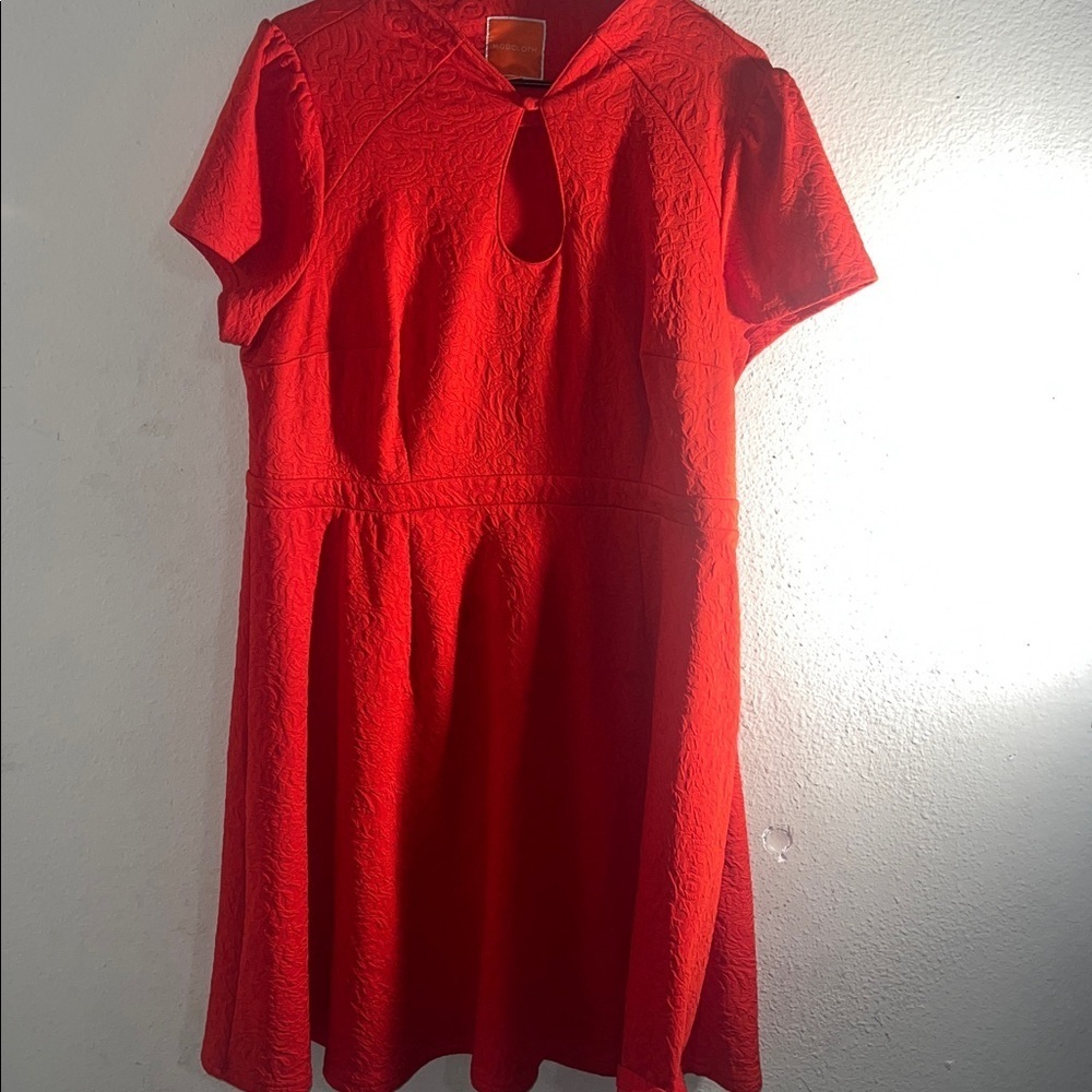 Modcloth Scarlet Keyhole Dress - Picture 11 of 11